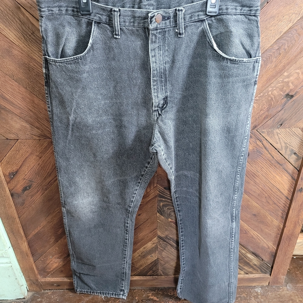 Rustler black work jeans